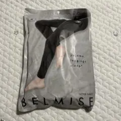 BELMISE ベルミス　着圧レギンス パジャマレギンスMサイズ ビターグレー