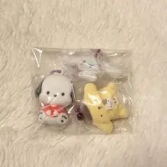 サンリオ ガチャ ふわわフロッキーマスコット セット