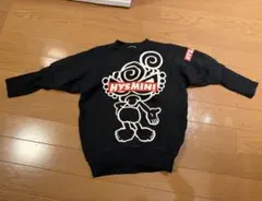 hysteric mini ヒスミニちゃん キッズ用 ビッグロゴ 長袖カットソー