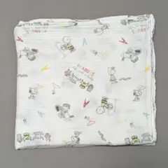 PEANUT スヌーピー ガーゼケット ベビー おくるみ