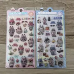 ラブブシール　3Dステッカー　BONBONDROP 2シートセット