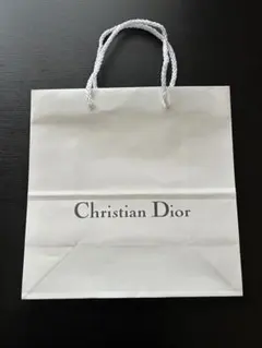Christian Dior ショッピングバッグ ホワイト