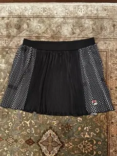新品！FILA プリーツスカート ブラック