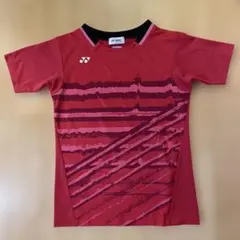 YONEX J140 バドミントンユニフォーム赤キッズ