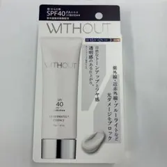 WITHOUT UVダーマテクトエッセンス 50g SPF40 PA++++のサムネイル