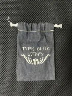 AVIREX TYPE BLUE デニムポーチ