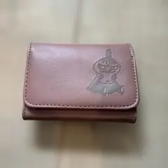 値下げ不可⭐︎リトルミイ 三つ折り財布 ピンクベージュのサムネイル