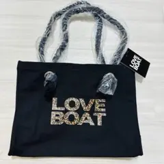 新品LOVE BOAT キャンバススクエアトートバッグ ヒョウ柄のサムネイル