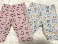 ミッフィーボリスレギンス２枚セット