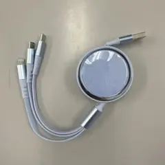 3-in-1 100W充電ケーブル