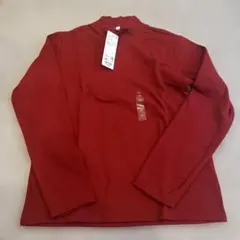 【新品未使用】KIDS ヒートテックコットンハイネックTシャツ長袖　160