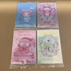 サンリオ　ウエハースランダムカード　マイメロディ　はんぎょどん　けろけろケロッピ