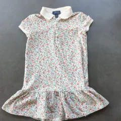 Polo Ralph Lauren 花柄ポロワンピース 5y 110.120
