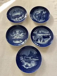 Royal Copenhagen ロイヤルコペンハーゲン 千住博 プレート 銀河