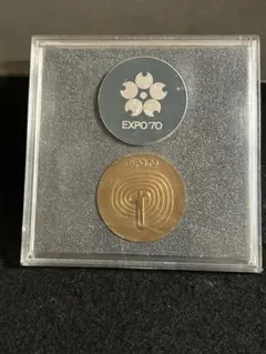 EXPO 70 記念銅メダル　ケース入りのサムネイル
