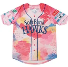 福岡ソフトバンクホークス　ピンクフルデー 2024 ユニフォーム　Lサイズ
