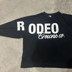 RODEO CROWNS ブラック スウェット