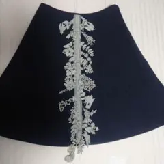 ミナペルホネン⚮̈ forest parade ウールブレンド スカート 38