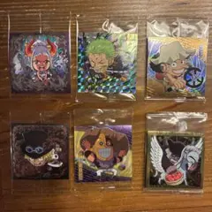 ワンピース にふぉるめーしょん シール 6枚セット