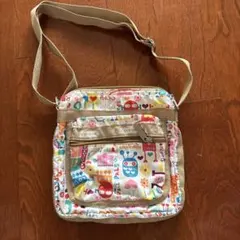 LESPORTSACカラフルイラスト ショルダーバッグ