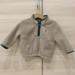 GAP フリース ジップアップアウター 12-18M