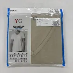 GUNZE YG VネックTシャツ