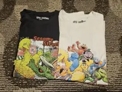 ユニクロ UNIQLO セサミストリート Tシャツ Lサイズ 2枚組