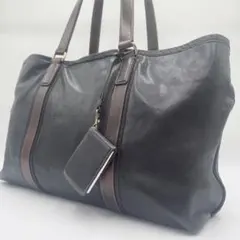 土屋鞄　トートバッグ　レザー　アルマス　ビジネス　ブラック　肩掛け　A4のサムネイル