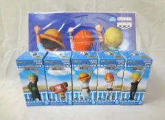 未開封品ポスター付　ワンピース ワールドコレクタブルフィギュア 仲間の印だ 5種