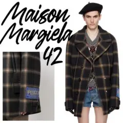 【定価65万】Margiela × Pendleton チェック コート 42のサムネイル