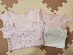 ユニクロ　肌着　女の子　110 タンクトップ　キャミソール　4枚セット
