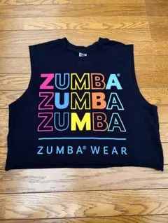 ZUMBA WEAR サイズXS 正規品クロップドタンクトップ黒