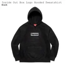 【再値下げ】シュプリームインサイドアウトボックスロゴパーカー