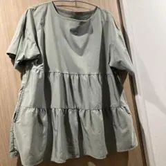 ワークマン女子 Tシャツ 半袖 Lサイズ ポケット付き