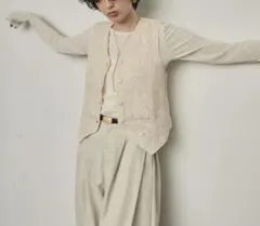 美品　トリッシュ　針編みベスト