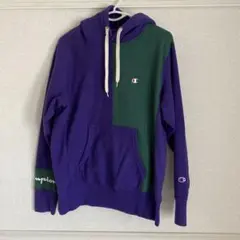 Champion フード付きパーカー　L