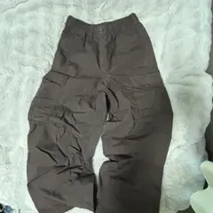 GU ブラウン カーゴパンツ Sのサムネイル