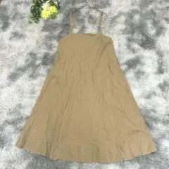 【URBAN RESEARCH】キャミソールワンピース　М　ベージュ