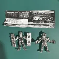キン肉マン ダイキャストキンケシ ジャンクマン 銀アトランティス 銀 セット