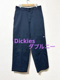 Dickiesダブルニー 旧タグYKKファスナー エルサドバドル製 32✖️30
