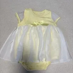 ベビー服　ワンピース ロンパース　ドレス　70cm
