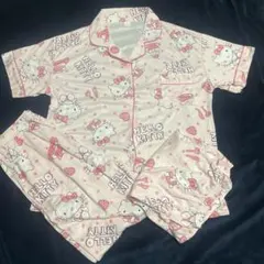 【新品】ハローキティ 夏用パジャマ 3点セットLサイズ
