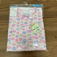 半袖パジャマ 新品★80cm 女の子★花柄パジャマ