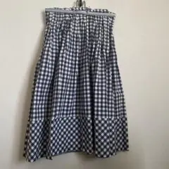 美品　トリココムデギャルソン チェック　スカート