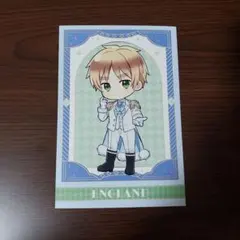 ヘタリア　amoカフェ　イギリス　ポストカード　特典