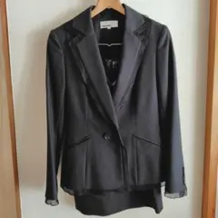 JUNKO SHIMADA スカート スーツ セット 40 38 グレー系