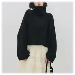 リブ編みニット