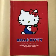 美品/ハローキティ/サンリオ/ノート/レトロ