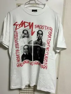 SADE Tシャツ STUSSY 白 L