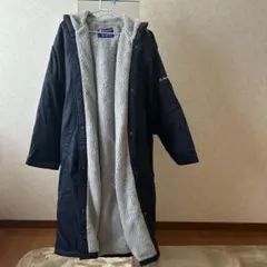 Champion フリースライニング フード付きロングコート